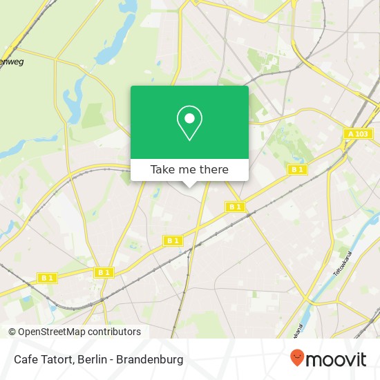 Cafe Tatort map