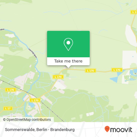 Карта Sommerswalde