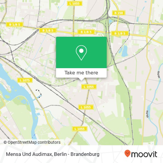 Mensa Und Audimax map