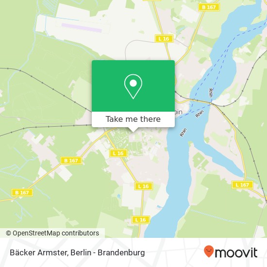 Bäcker Armster map
