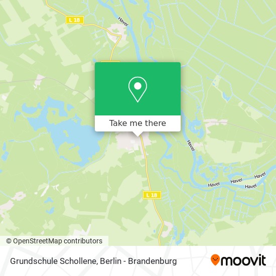 Grundschule Schollene map