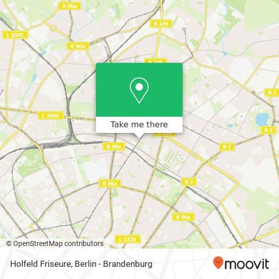 Holfeld Friseure map