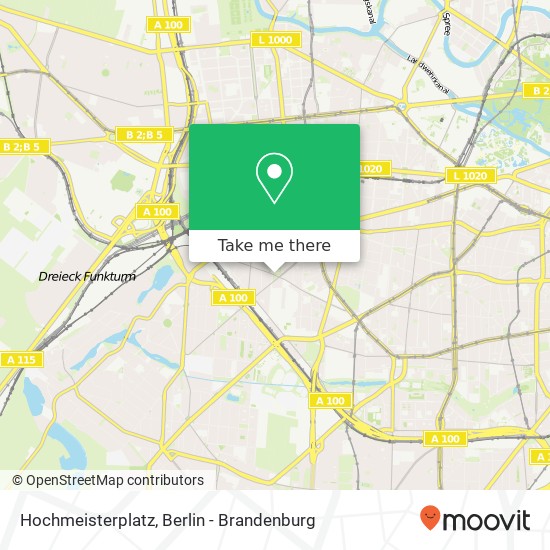 Hochmeisterplatz map