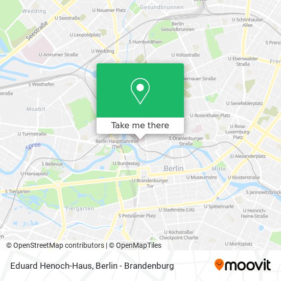 Eduard Henoch-Haus map