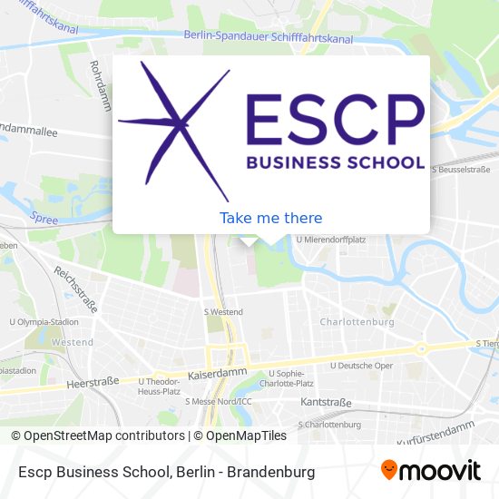 Карта Escp Business School