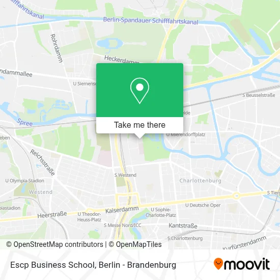 Escp Business School map