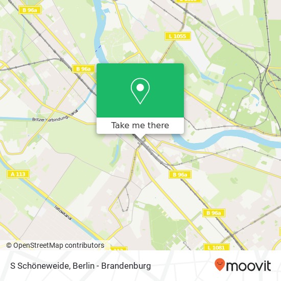 S Schöneweide map