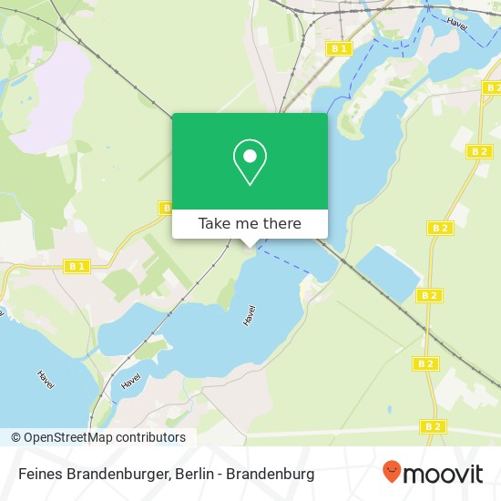 Feines Brandenburger map