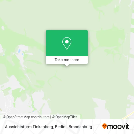 Aussichtsturm Finkenberg map