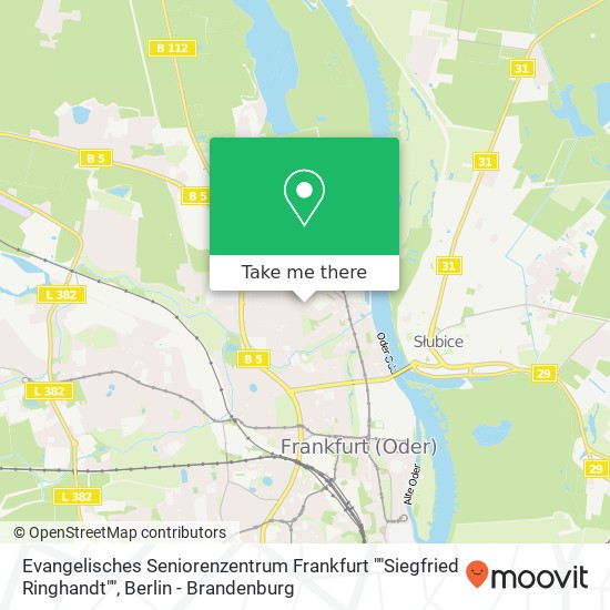 Evangelisches Seniorenzentrum Frankfurt ""Siegfried Ringhandt"" map