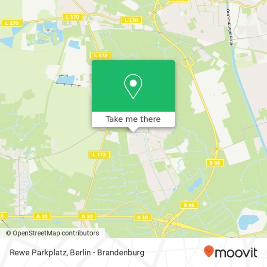 Rewe Parkplatz map