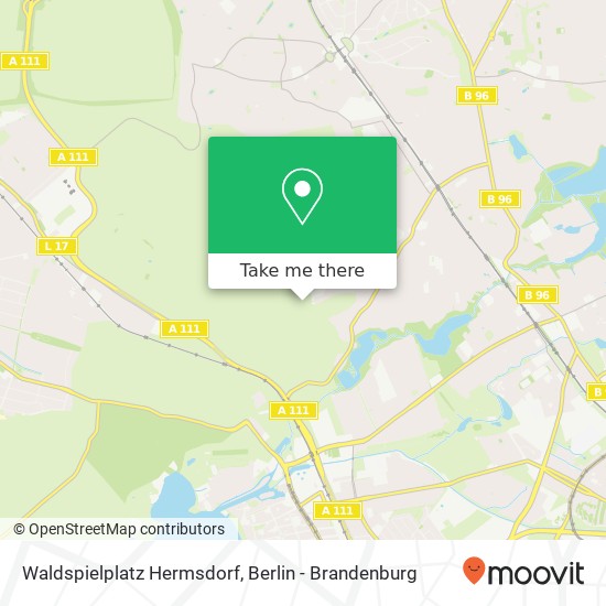 Карта Waldspielplatz Hermsdorf