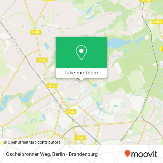Öschelbronner Weg map