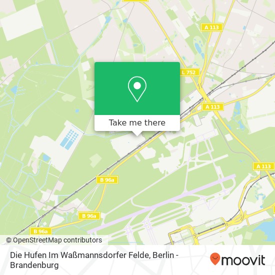 Die Hufen Im Waßmannsdorfer Felde map