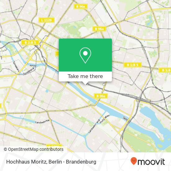 Hochhaus Moritz map