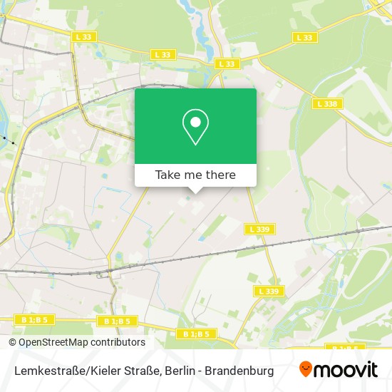 Lemkestraße/Kieler Straße map