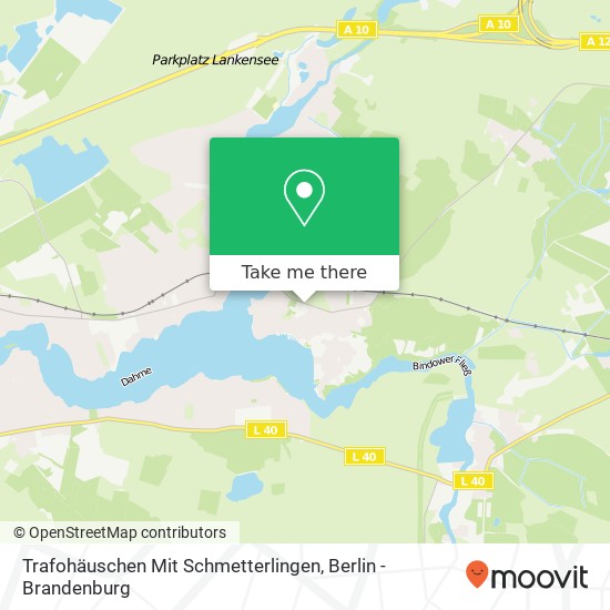 Карта Trafohäuschen Mit Schmetterlingen
