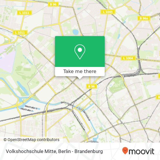 Volkshochschule Mitte map