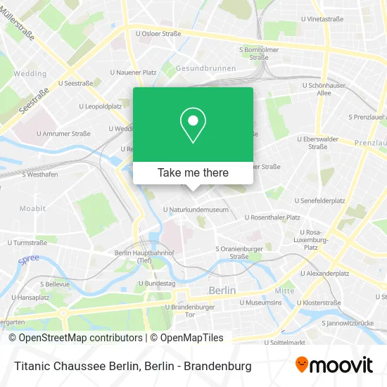 Titanic Chaussee Berlin map