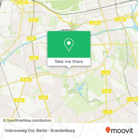 Карта Imbrosweg Ost