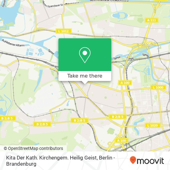 Kita Der Kath. Kirchengem. Heilig Geist map