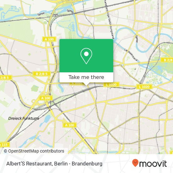 Albert’S Restaurant map