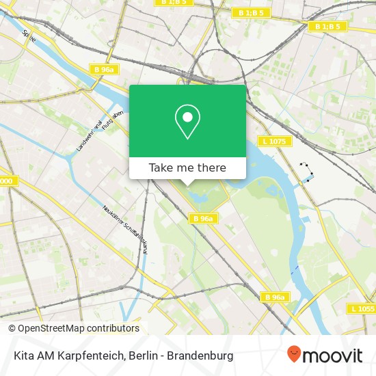 Kita AM Karpfenteich map