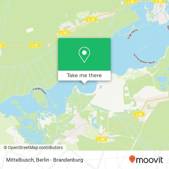 Mittelbusch map