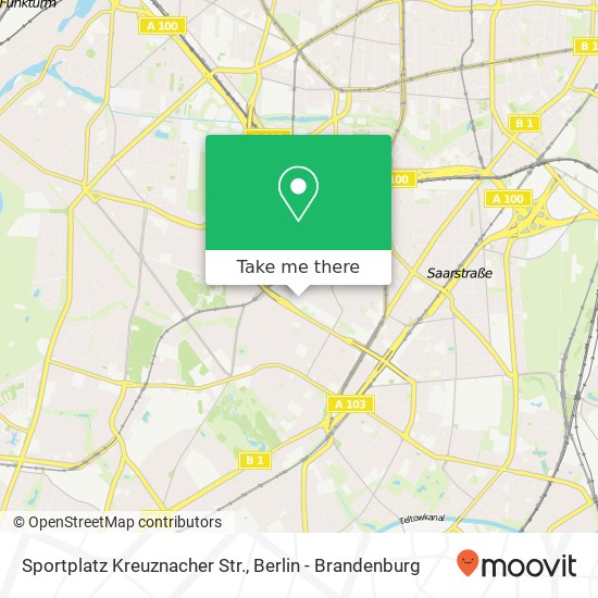 Sportplatz Kreuznacher Str. map