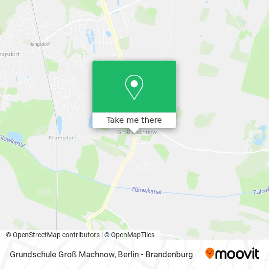 Карта Grundschule Groß Machnow