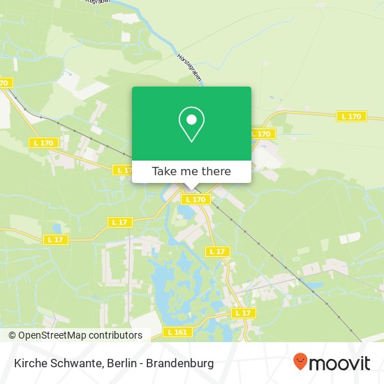 Kirche Schwante map