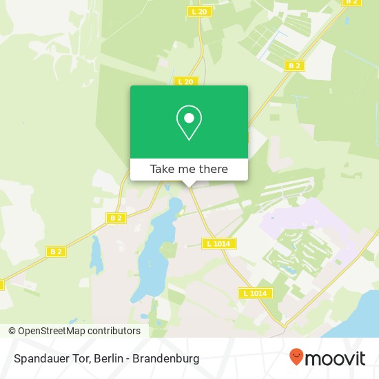 Spandauer Tor map