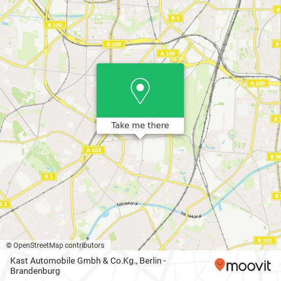 Kast Automobile Gmbh & Co.Kg. map