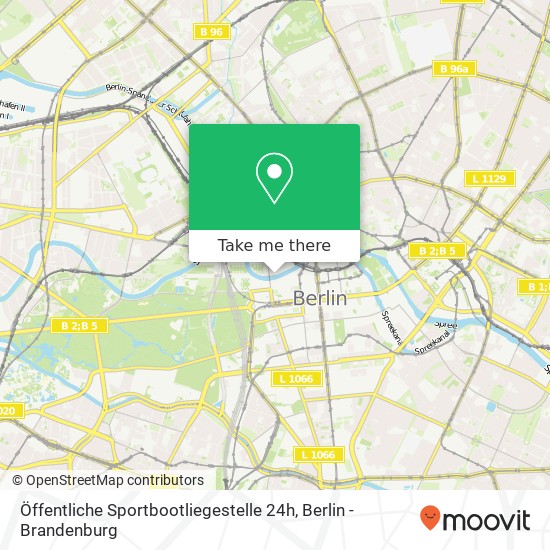 Öffentliche Sportbootliegestelle 24h map