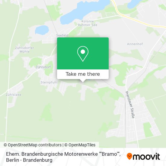 Карта Ehem. Brandenburgische Motorenwerke ""Bramo""