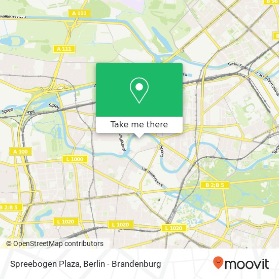 Spreebogen Plaza map