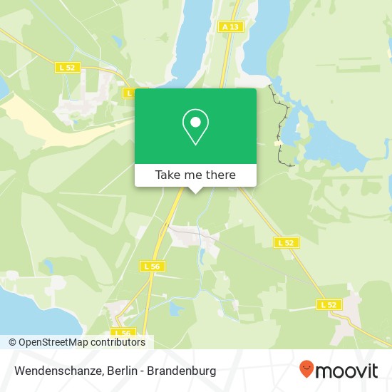 Wendenschanze map