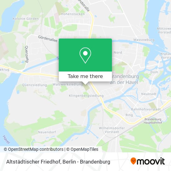 Altstädtischer Friedhof map
