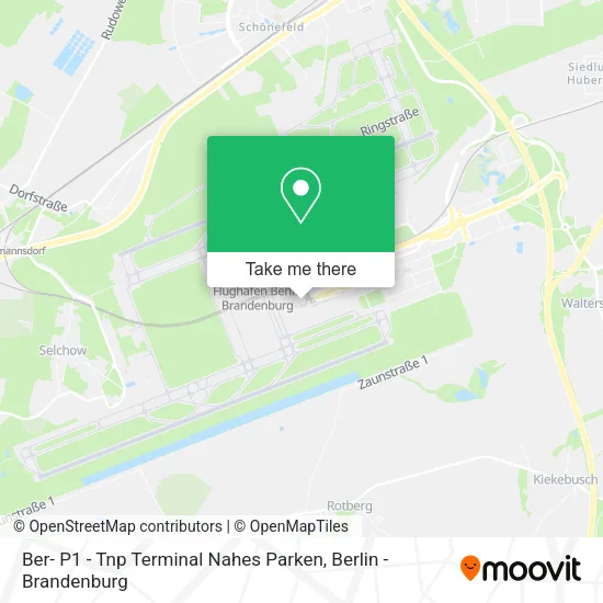 Карта Ber- P1 - Tnp Terminal Nahes Parken