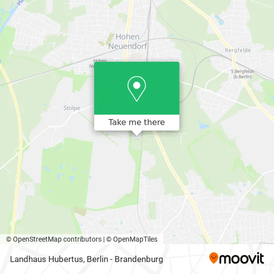 Карта Landhaus Hubertus
