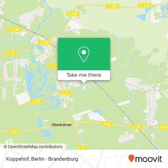 Koppehof map