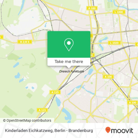 Kinderladen Eichkatzweg map