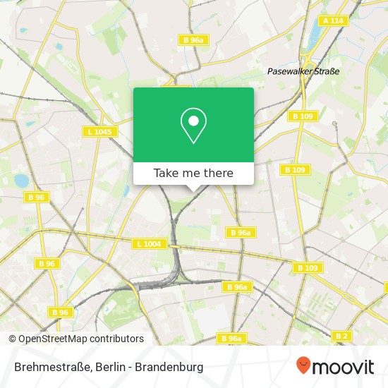 Карта Brehmestraße