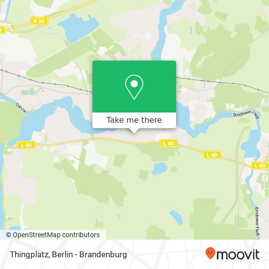 Карта Thingplatz