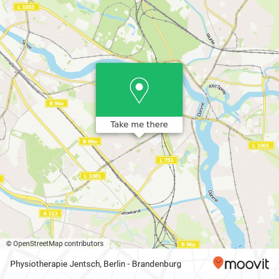 Physiotherapie Jentsch map