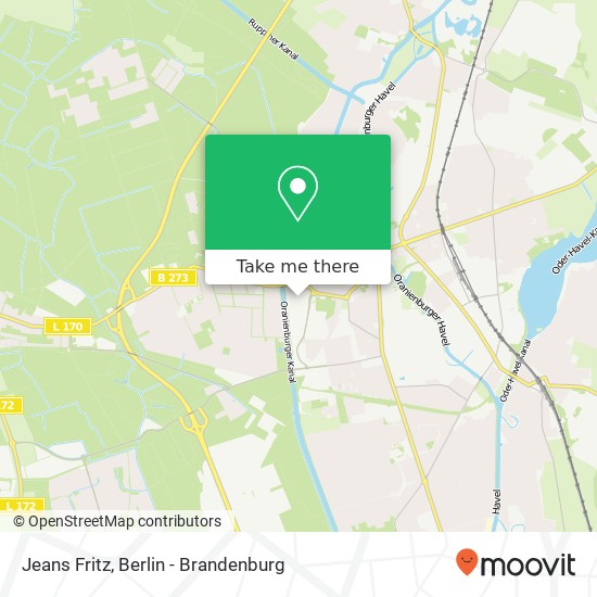 Jeans Fritz map