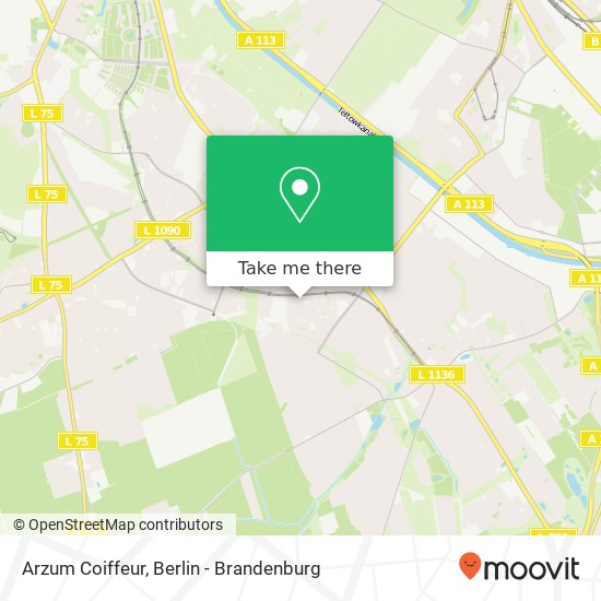 Arzum Coiffeur map