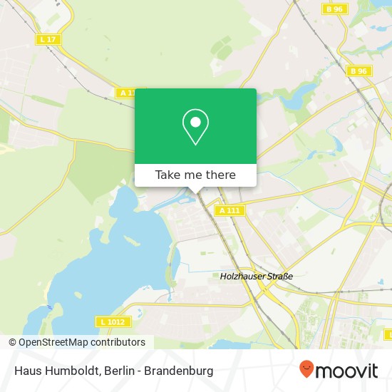 Haus Humboldt map