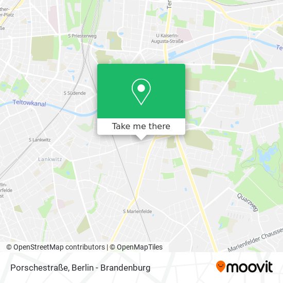 Porschestraße map