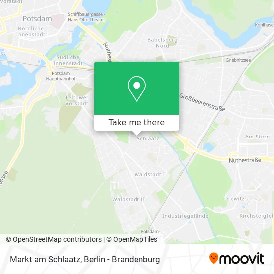 Карта Markt am Schlaatz